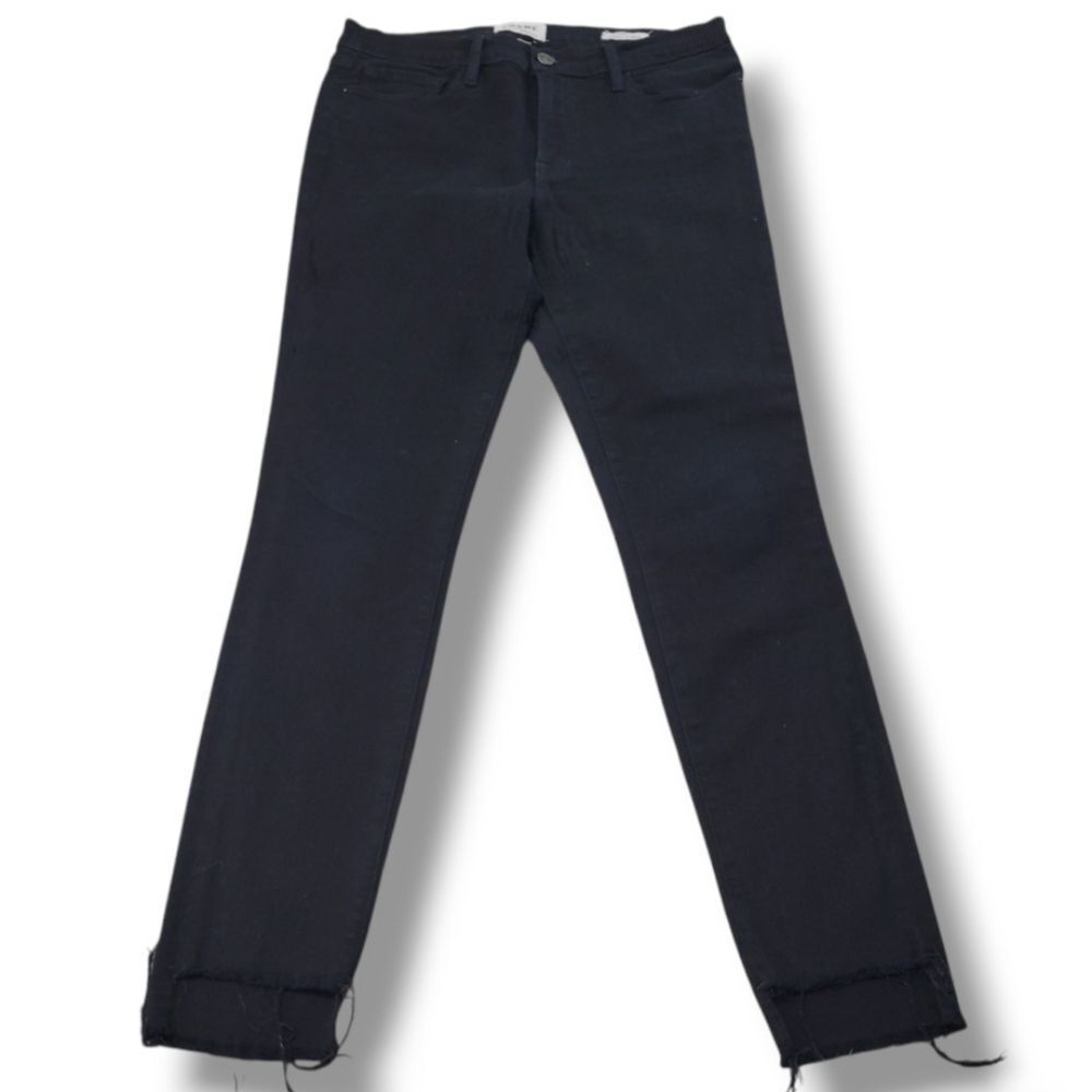 Frame Jeans Size 30 W30"xL29" Frame Denim Le Skinny De Jeanne Skinny Jeans Black